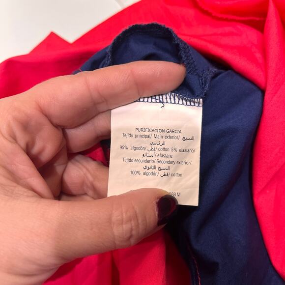 Purificacion Garcia Colorblock Tiered Midi Dress Sz Medium - Picture 6 of 10